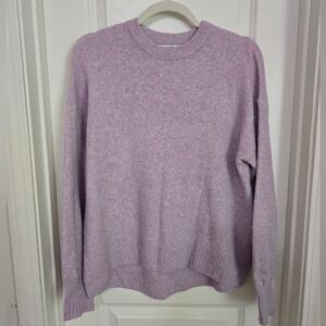 Old Navy Women's Light Purple Crew Neck Sweater